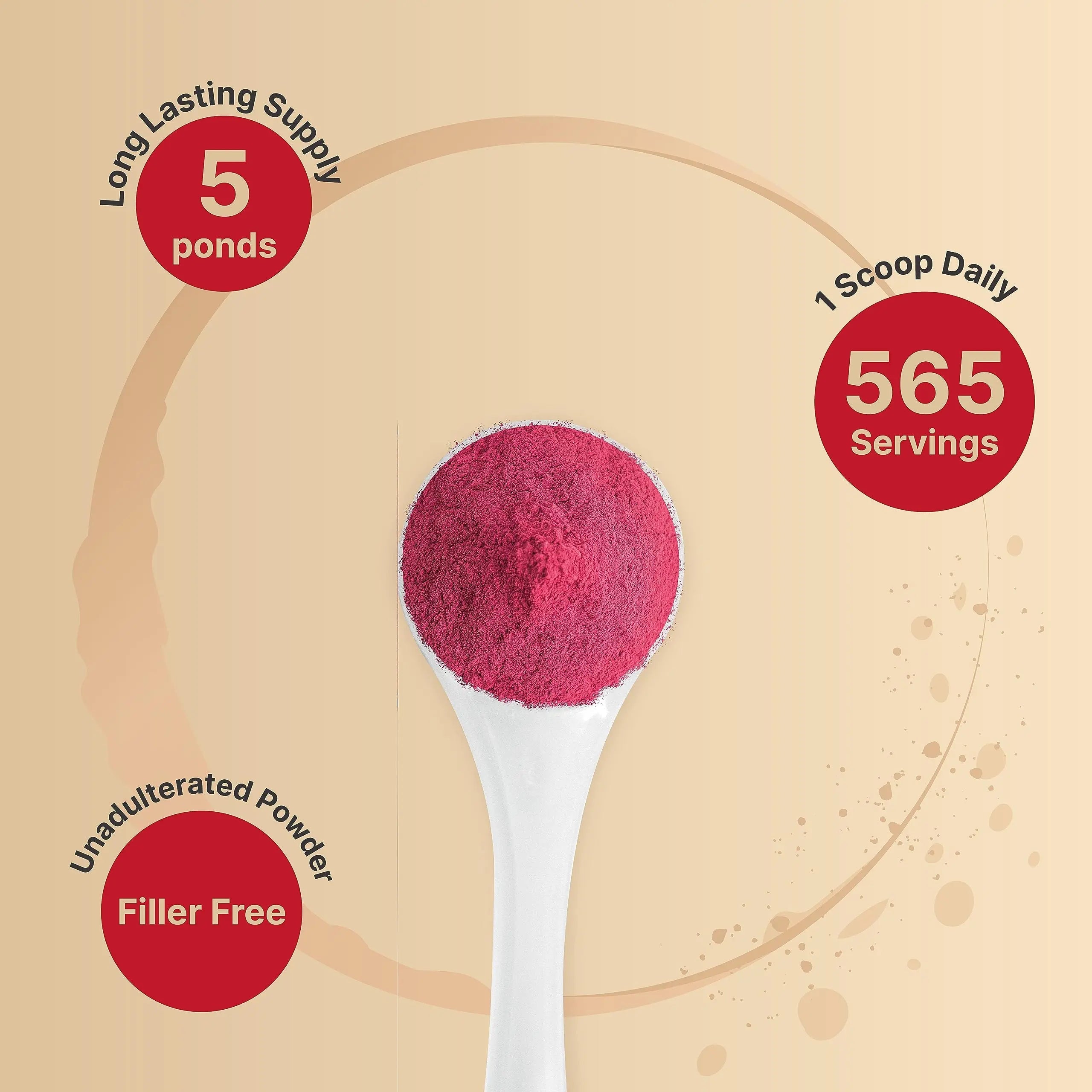 Organic Beet Root Powder 5Lbs | 4,000mg Per Serving – Concentrated Whole Beet Root NatureBell Au supplements