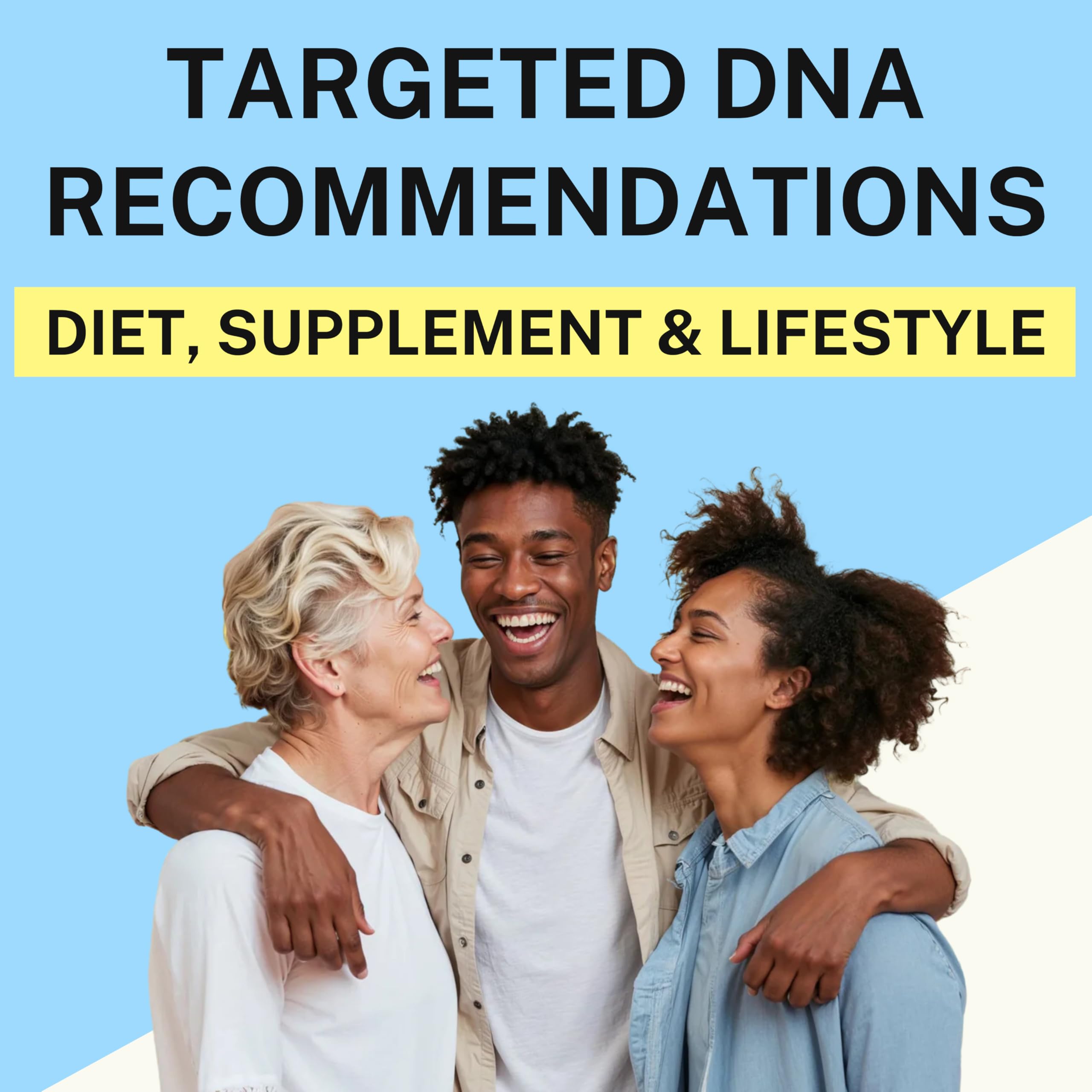 Genetic Methylation Test & Functional Health DNA Test | 750+ DNA Reports Including MTHFR, Cardiovascular, Nutrition, Gut Health, Hormones, Microbiome | Supplement & Diet Recommendations PlexusDX Au supplements