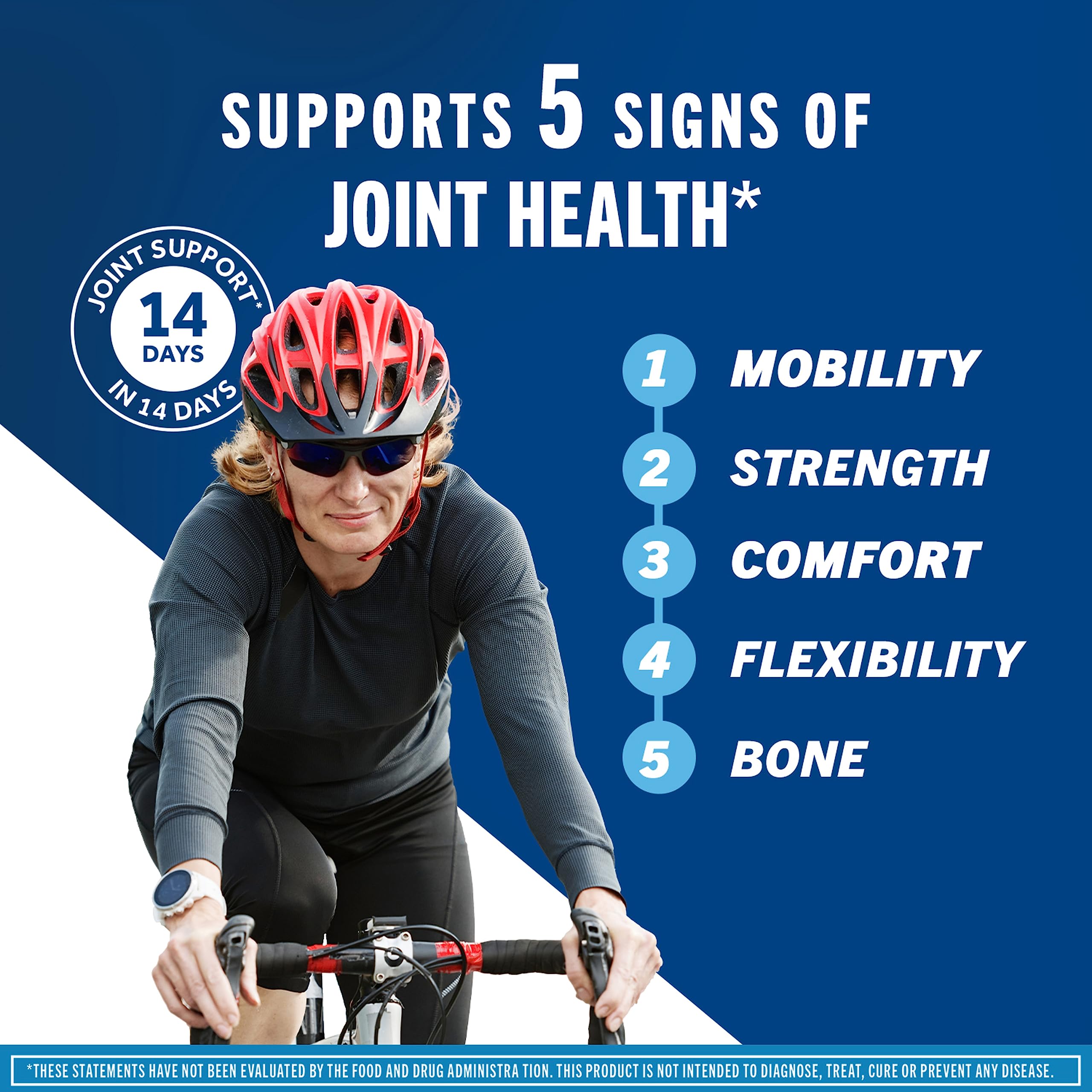 Move Free Advanced Glucosamine Chondroitin MSM + Vitamin D3 Joint Support Supplement, Supports Mobility Comfort Strength Flexibility & Bone + Immune Health - 120 Tablets (40 servings)* Move Free Au supplements