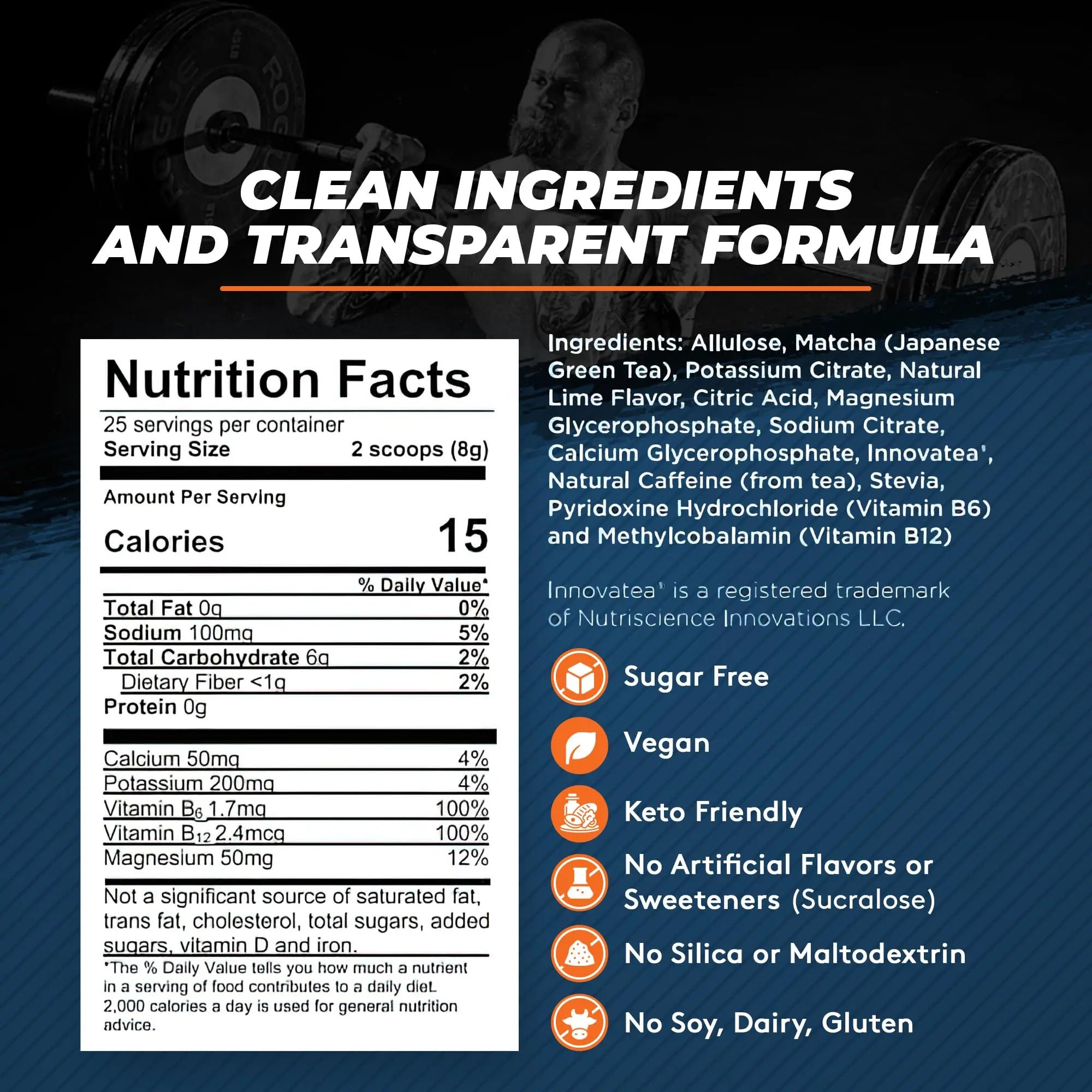 Foxhound Fuel Keto Pre Workout Powder Electrolytes Drink Mix, Sugar Free Preworkout Foxhound Fuel Au supplements