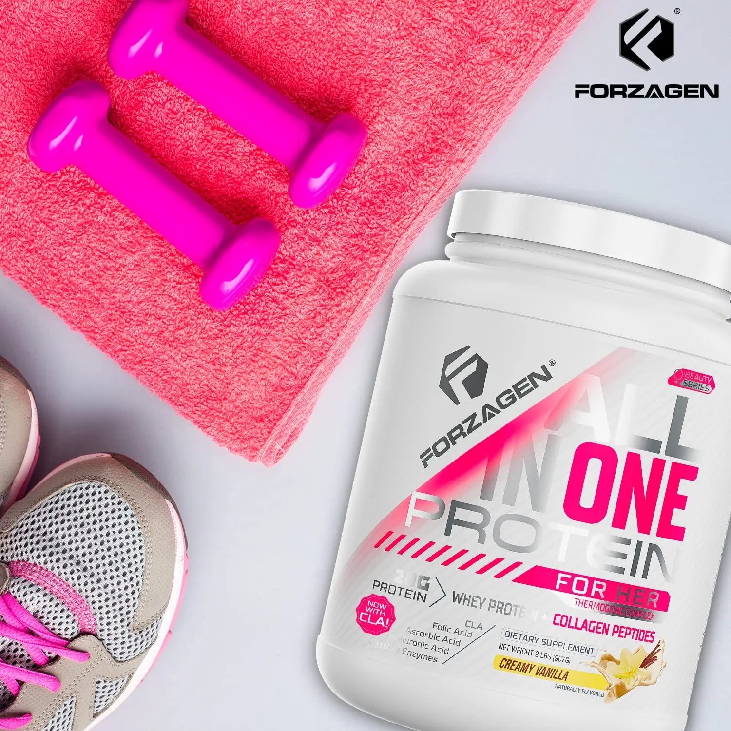 Forzagen All in One Protein for Her, Protein Powder for Women with Collagen Peptides Forzagen Au supplements