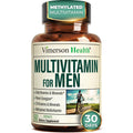 Multivitamin for Men with Methylated Vitamins and Chelated Minerals for Energy, Focus and Immune Health – Premium Daily Mens