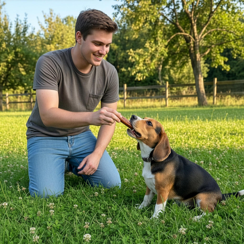Fieldcrest Farms Nothin’ to Hide Collagen & Bully Small Rolls, 5 Inch, Beef Bully Flavor, Highly Digestible Chews That Support Skin, Coat, Joints & Muscles, for Moderate Chewers Under 25 Lbs, 2 Pack Fieldcrest Farms Au supplements