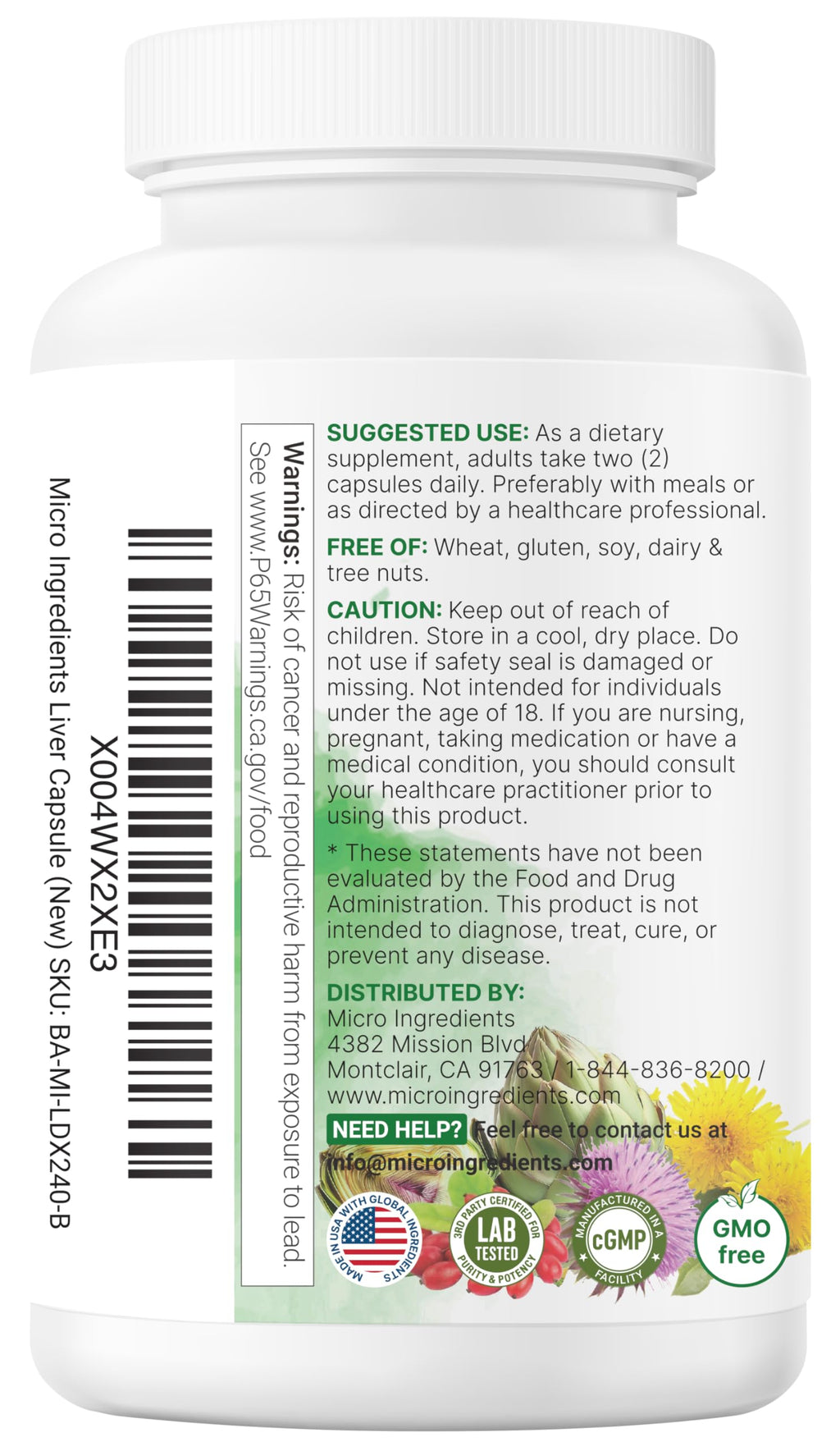 Liver Advanced+, 240 Veggie Capsules | 20-in-1 Complex with Milk Thistle, Dandelion, NAD, NAC, ALA, TUDCA, Glutathione, Artichoke, Turmeric,