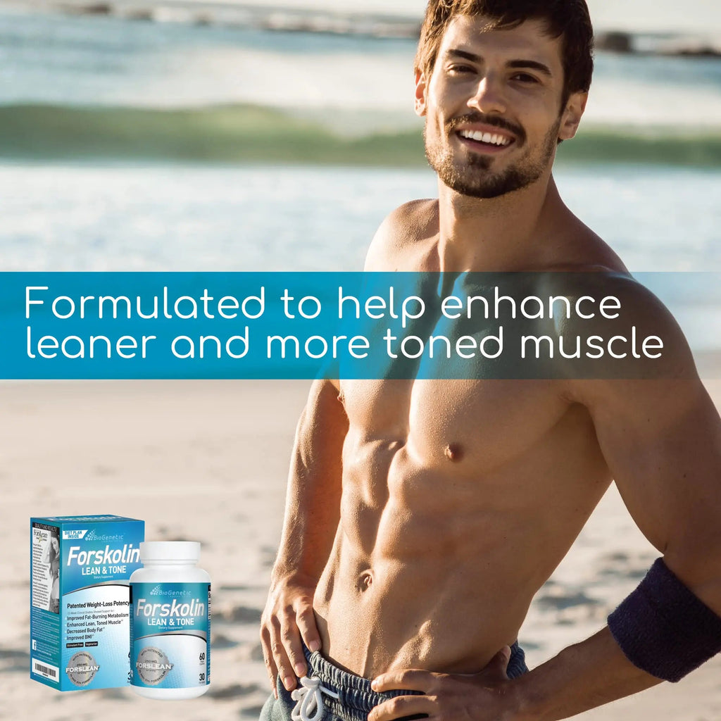 BioGenetic Labs Forskolin Lean & Tone - Weight Loss Pills - Body Toning Formula Fat Burner BioGenetic Laboratories Au supplements