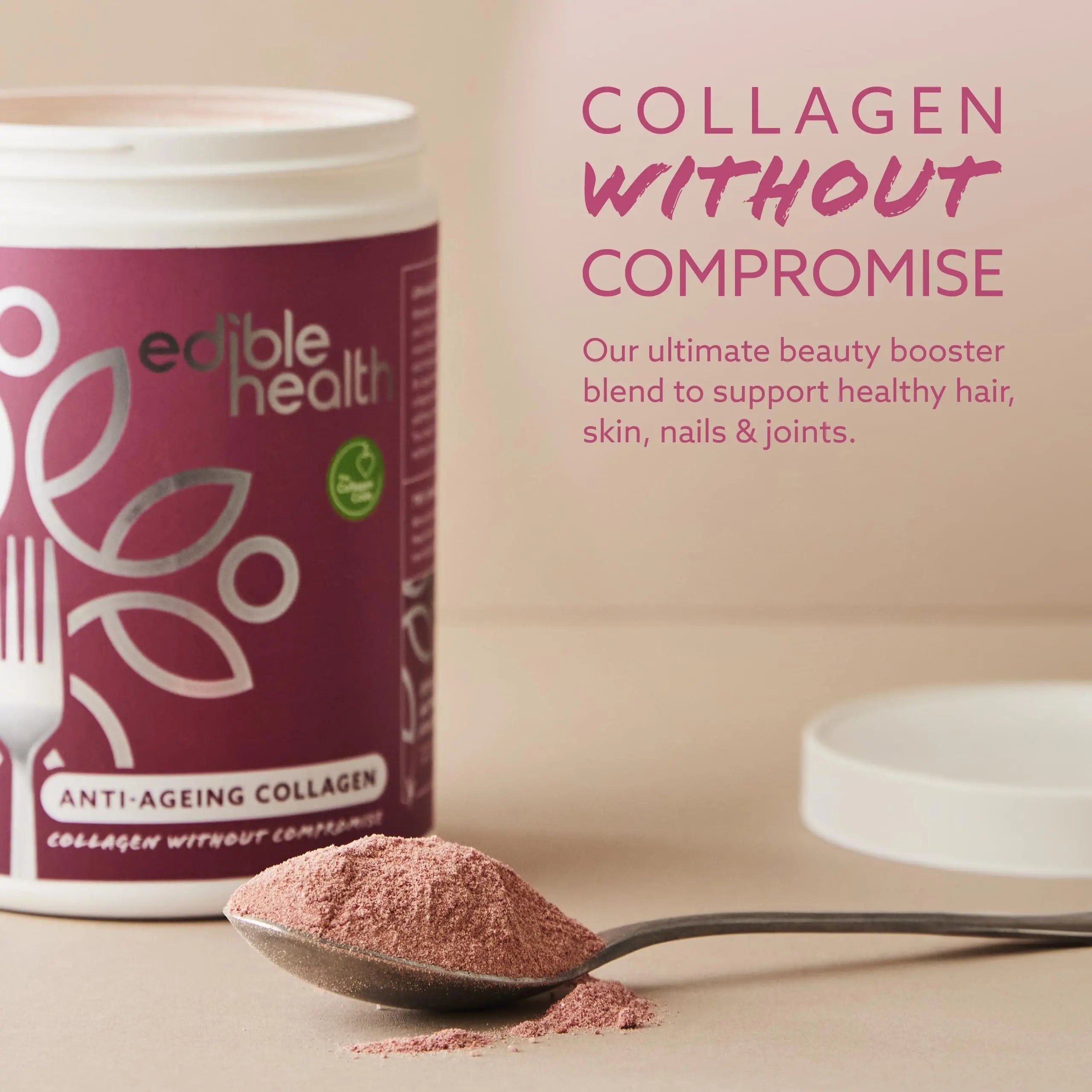 High Protein Edible Health Anti-Ageing Protein Powder, Regenerative Collagen Supplements Edible Health Au supplements