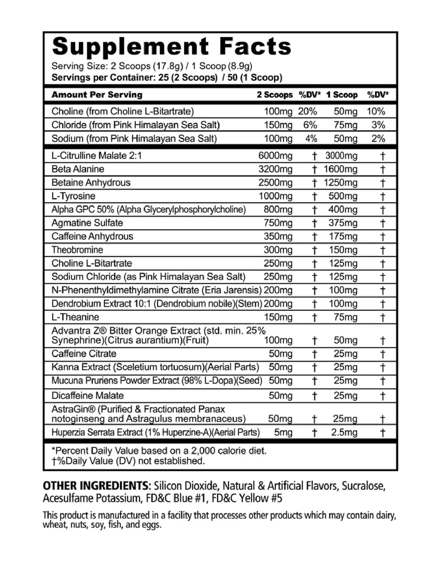 Underground Bio Labs Panda Supps: Rampage, Extreme Pre-Workout, High Stim, Maximum Underground Bio Labs Au supplements