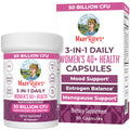 MaryRuth's 3-in-1 Daily Health 40+ Probiotics for Women | Hormonal & Menopause Support Supplement for Women | Gut Health Capsules | 50 Billion CFU | Allergen Free | 30 Ct MARYRUTH'S Au supplements