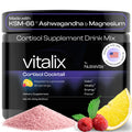 NutraVōs Vitalix – Cortisol Reducer & Adaptogen Drink Mix with Ashwagandha KSM 66, Magnesium Glycinate 200mg, L-Theanine 200mg, Vitamin C 500mg & Electrolytes – Raspberry Lemonade – 30 Servings NutraVōs Au supplements