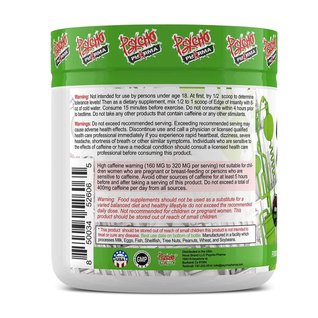 Psycho Pharma. Infinite Brain Nootropic Game Changer. Compete Win (Plato's Lemon Punch, 30 Serving) Psycho Pharma Au supplements