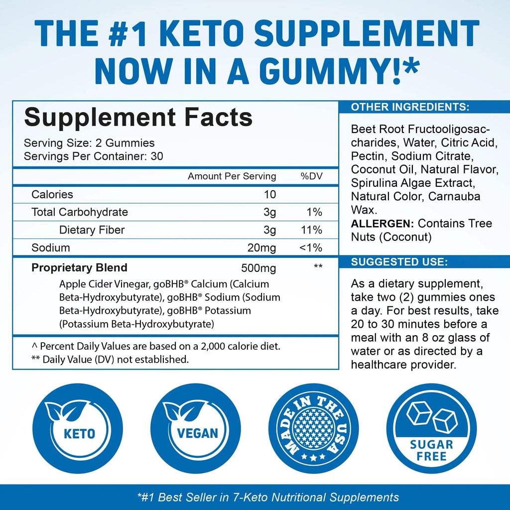 Herbtonics Apple Cider Vinegar Capsules Plus Keto BHB | Fat Burner & Weight Loss Supplement Herbtonics Au supplements