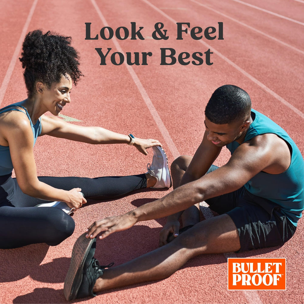 Bulletproof Unflavored Collagen Peptides Powder, 20g Grass-Fed Collagen Protein and Amino Acids for Skin