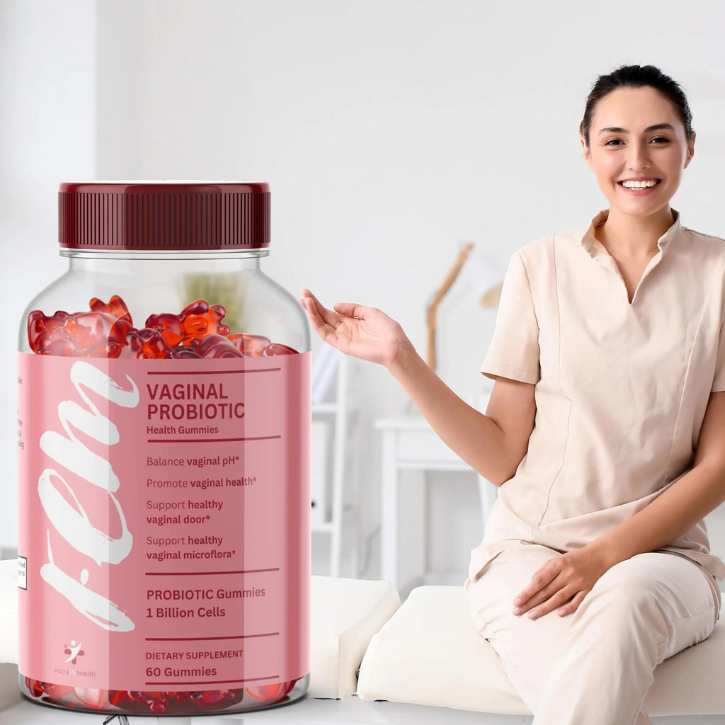 FEM Vaginal Probiotic Gummies for Women - Promotes pH Balance, Healthy Vaginal Odor & Urinary nutra4health Au supplements