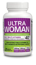 Body Shop Nutrition Ultra Woman - Multi-Vitamins 90 Tablets - Premium Performance Formula 100% Natural - Multivitamins for Woman Body Shop Nutrition Au supplements