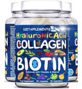 Marine Collagen Type1&3 1800mg, Biotin 10000mcg/serving, Hyaluronic Acid, Vitamins, Minerals, Botanicals Dietapplements Au supplements