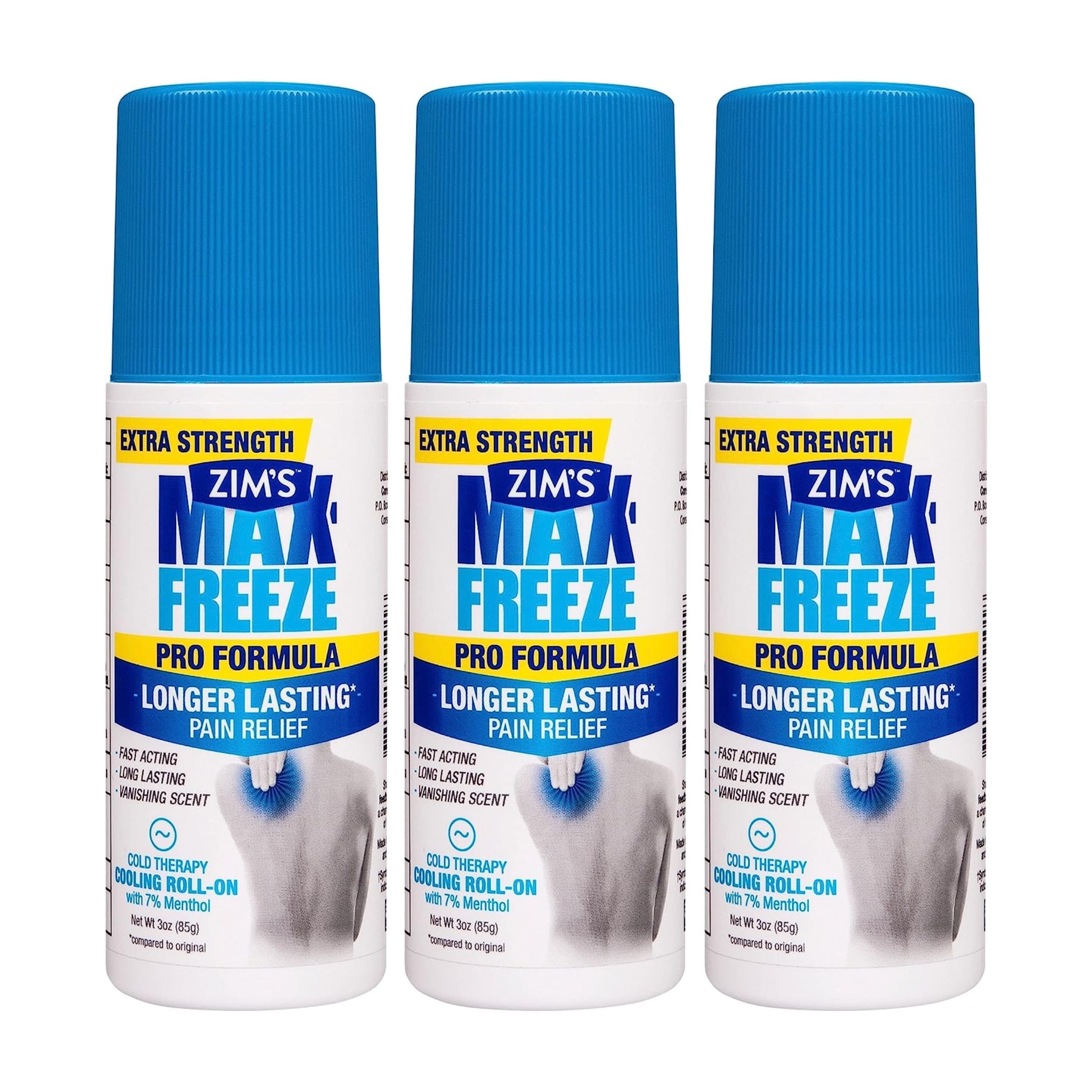 Zim's Max-Freeze Pro Formula Roll-on, 3Count Zim’s Max Au supplements