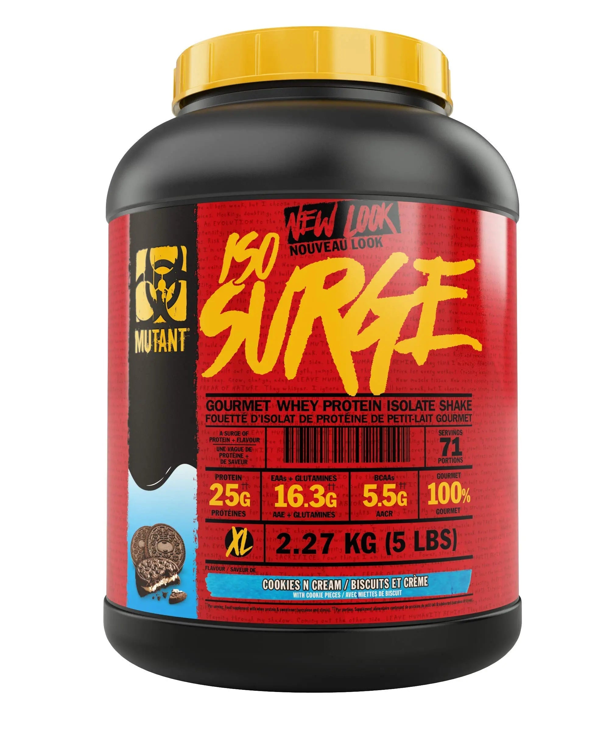 MUTANT ISO Surge – Pure whey Protein Isolate Powder, Low carb, Low Fat, Digestive Enzyme Boosted Mutant Au supplements