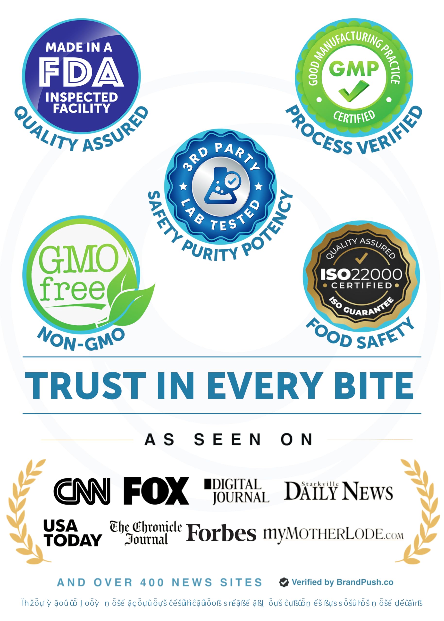 Lunakai USA Made Prebiotic + Probiotic Gummies for Women and Men - High Potency 5 Billion CFUs with Fibers