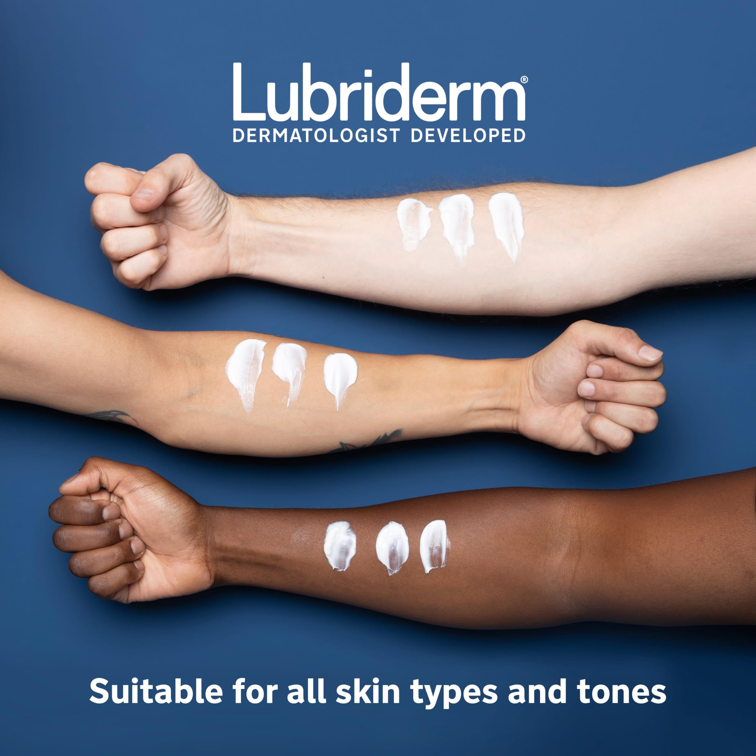 Lubriderm Advanced Therapy Fragrance-Free Moisturizing Hand & Body Lotion + Pro-Ceramide, Intense Hydration for Itchy