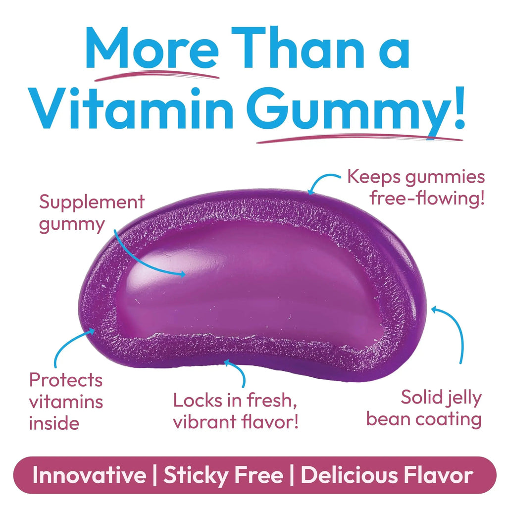 Human Beanz Multivitamin Jelly Bean Gummies with Zinc for Men and Women, Immune Support Dietary Supplements for Adults, Vegetarian Human Beanz Au supplements