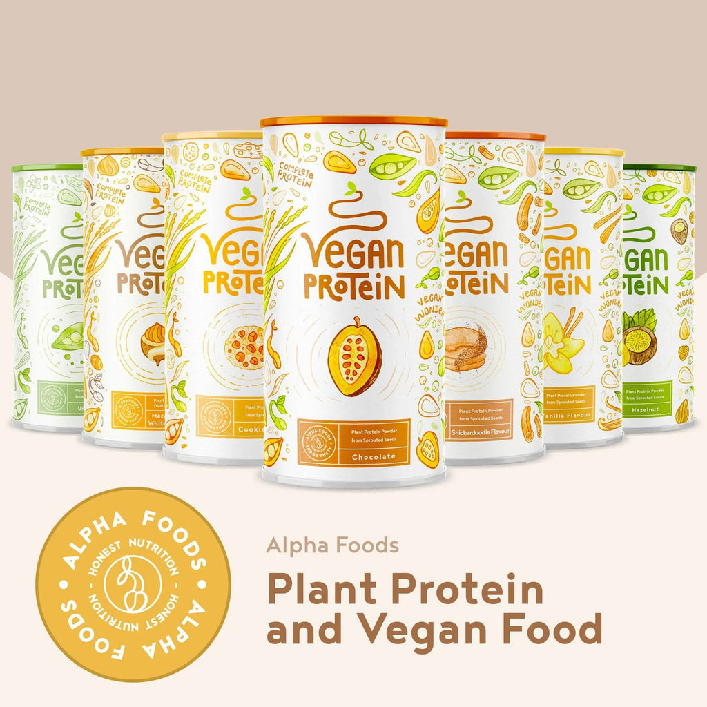 Alpha Foods Vegan Protein Powder - Muscle Building Powder with Amino Acids Alpha Foods Au supplements