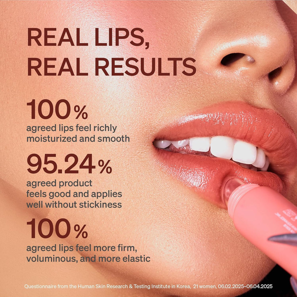 KNEMO LipLock Jelly Serum for Dry Lips, Long-Lasting, Hydrating, Plumping, Glossy Mask