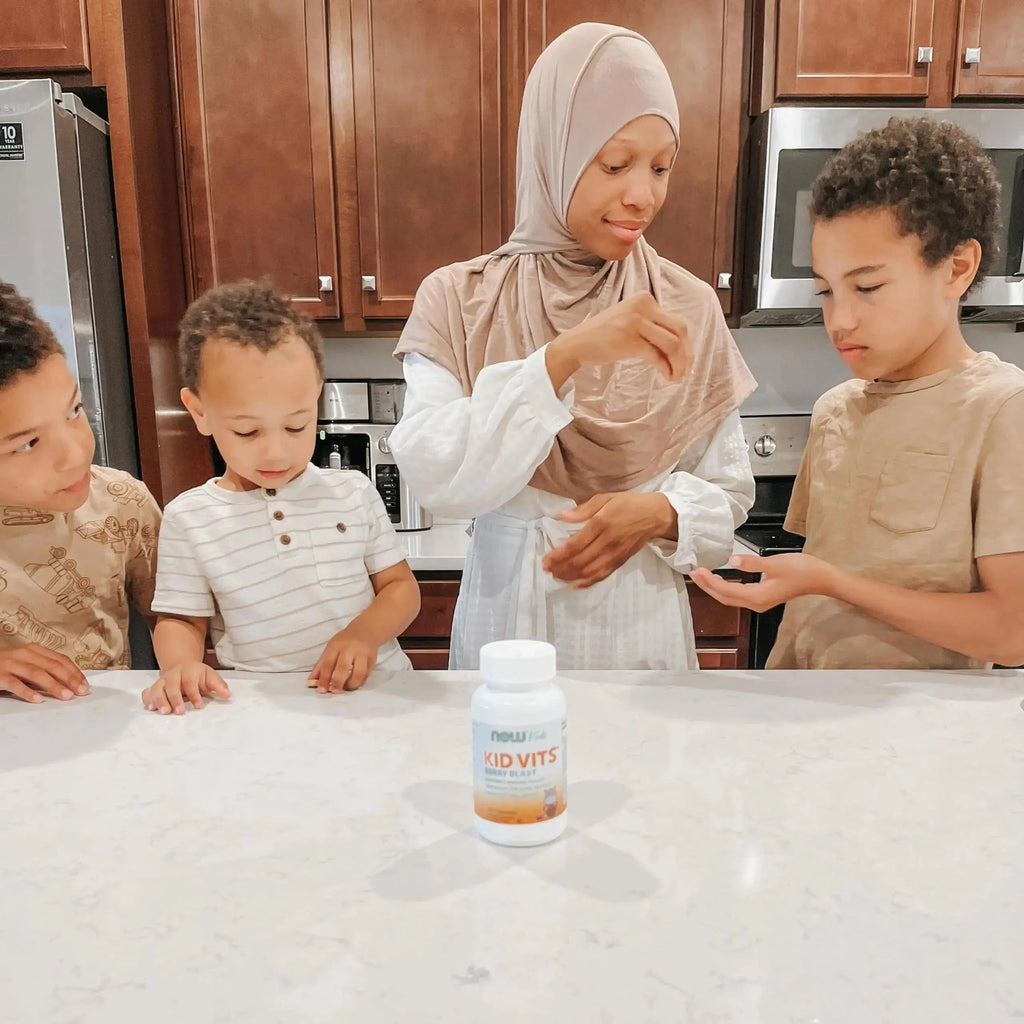 Now Kids Supplements, Kid Vits Multivitamin, Juicy Orange, 60 Chewable Tablets NOW Foods Au supplements