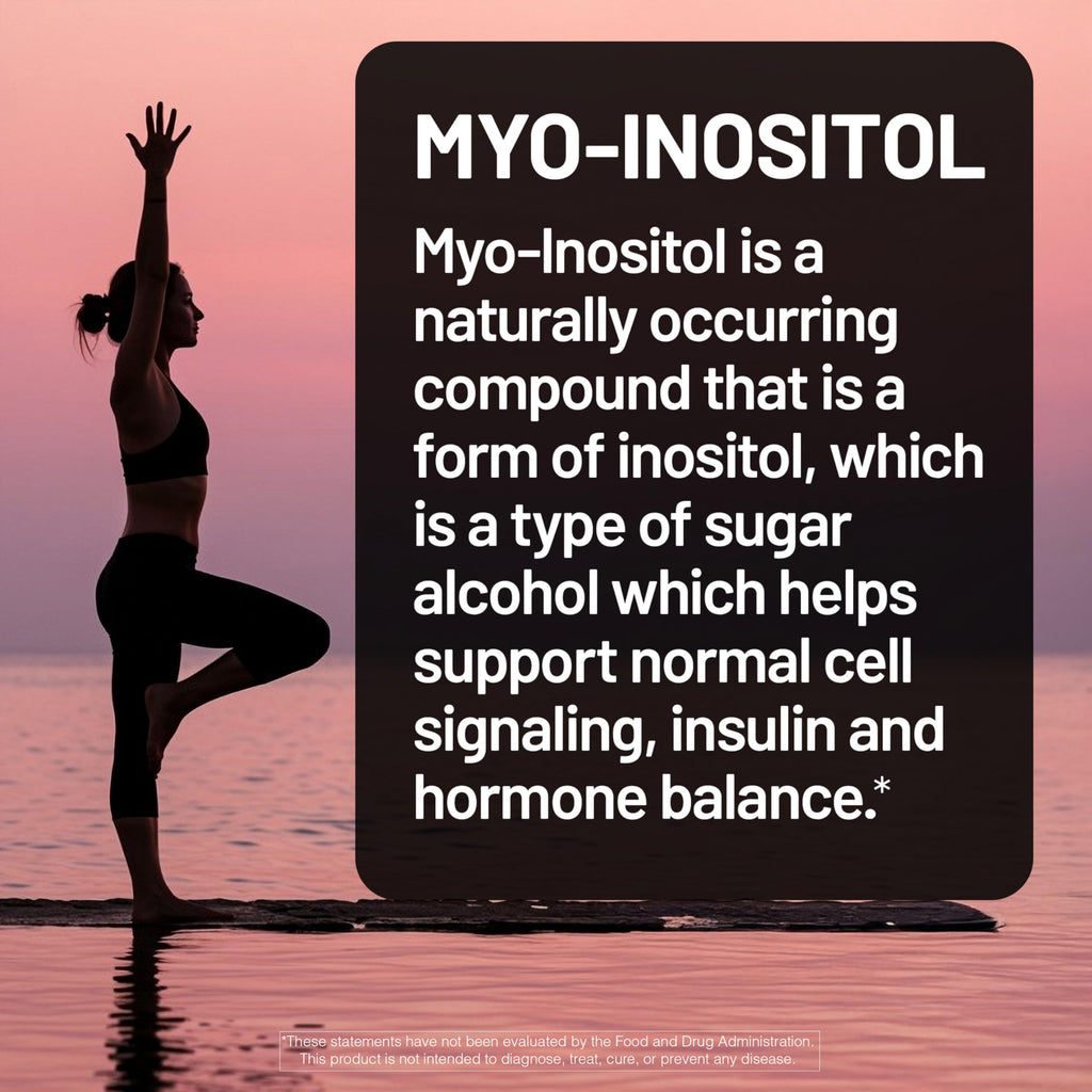 NatureWise Myo-Inositol & D-Chiro Inositol Supplement for Women - Fertility Supplements for Women - Ideal 40:1 Ratio - Myo Inositol 2000mg - Non-GMO, Vegan, USA Manufactured - [30-Day Supply] NatureWise Au supplements