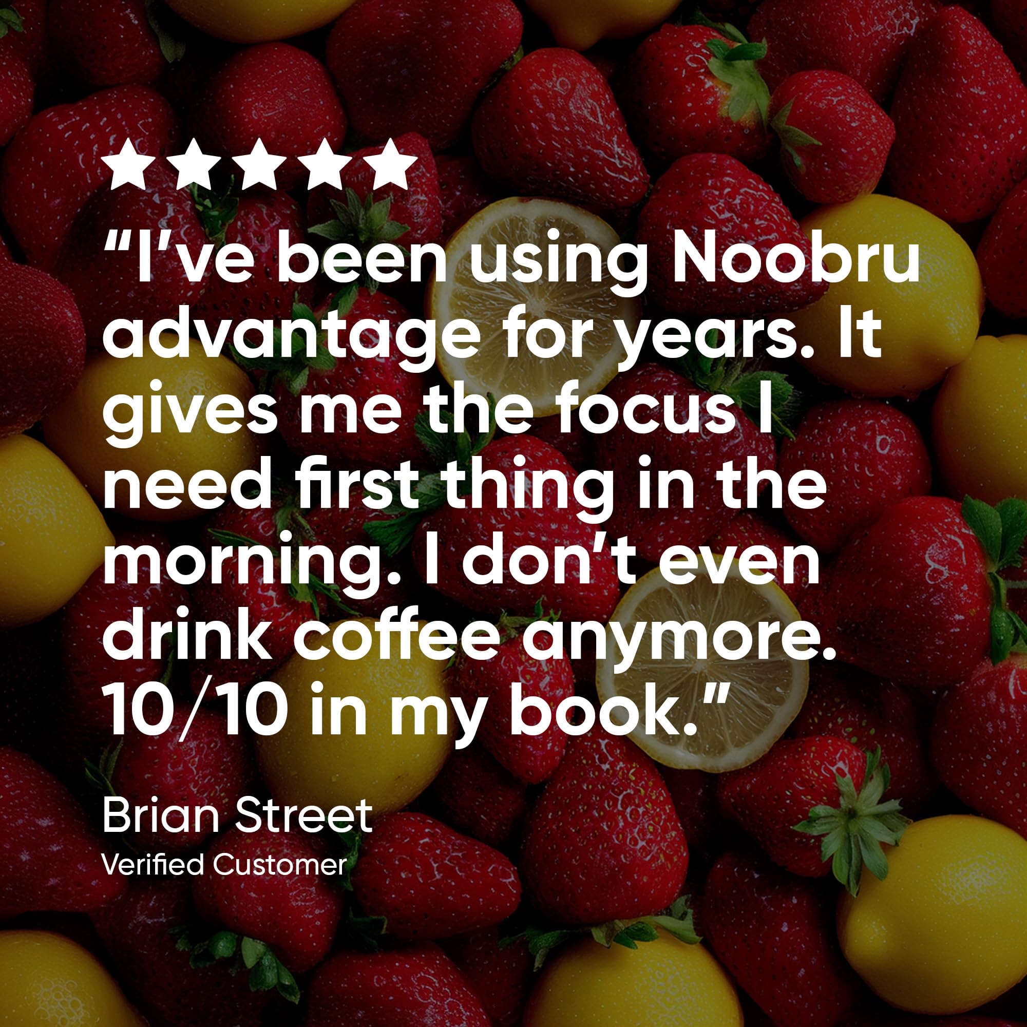 Noobru Аdvantage Nootropic - Delicious Nootropics Brain Supplement with 11 Active Ingredients - Natural Cognitive Enhancer - 20 Strawberry Lemonade Sachets - 1 Month Supply, 20 Count (Pack of 1) Noobru Au supplements