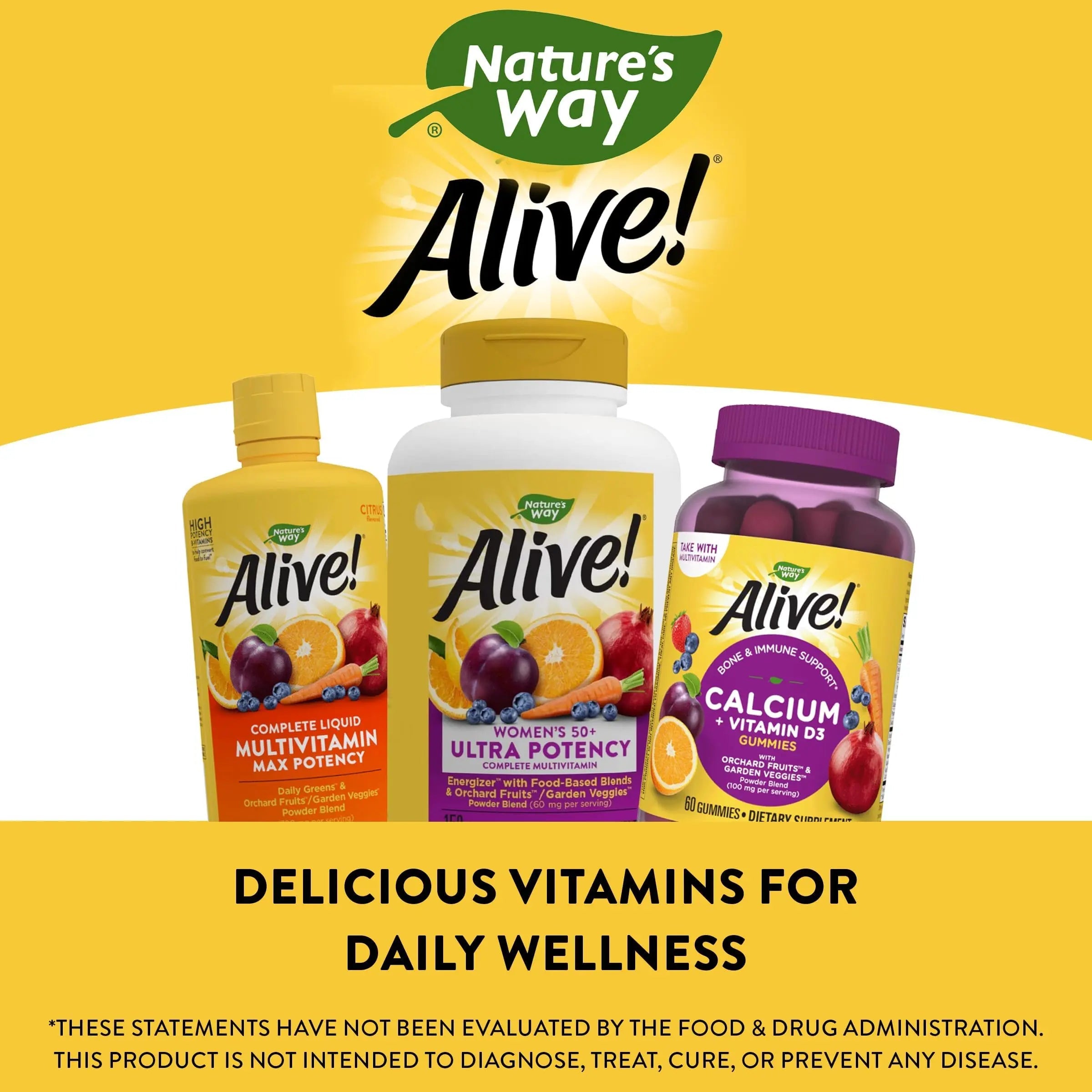 Nature’s Way Alive! Women’s 50+ Ultra Potency Complete Multivitamin Nature's Way Au supplements