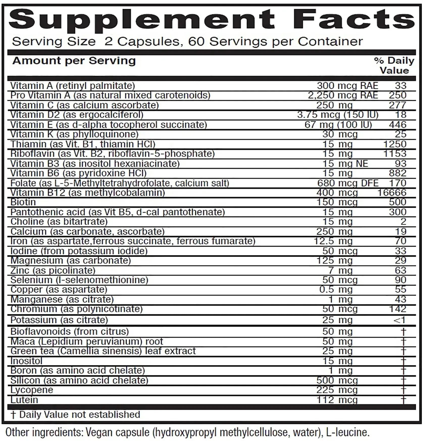 Vitanica FemTeen Symmetry, Vitamins for Teens Daily Multivitamin, Vegan, 120 Capsules Vitanica Au supplements
