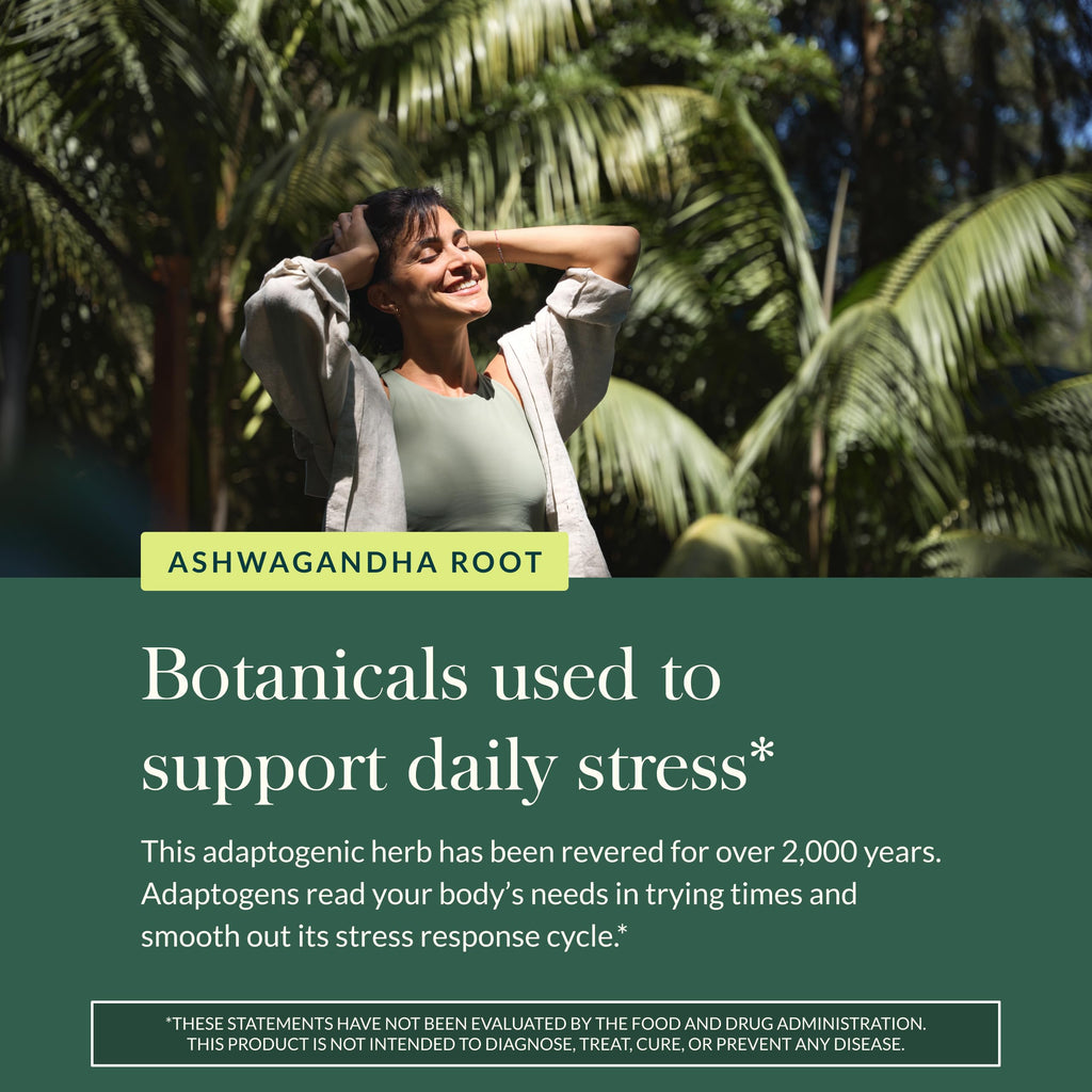 Gaia Herbs Ashwagandha Root - Stress Relief & Sleep Support Supplement - Supports Balanced Energy Levels & Positive Outlook
