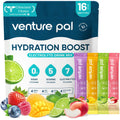 Venture Pal Sugar Free Electrolyte Powder Packets - Liquid Daily IV Hydration Packets | Electrolytes Drink Mix with 5 Vitamins & 7 Electrolytes | Keto Friendly