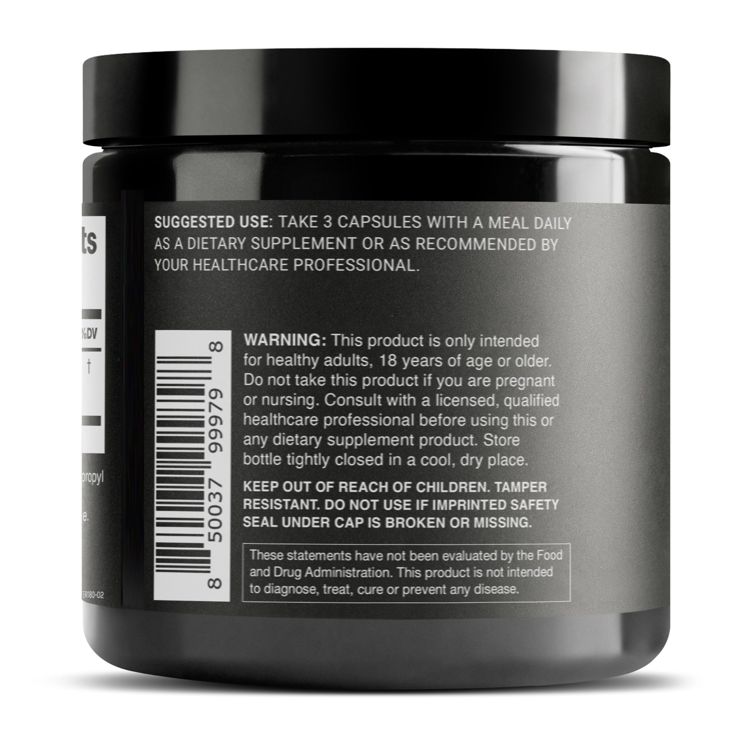 Toniiq Ultra High Strength Berberine HCl from The Himalayas - 100:1 Concentrated Extract - Lab-Tested 97% Berberine HCl - 180 Vegetarian Capsules, 1500 mg per Serving Toniiq Au supplements