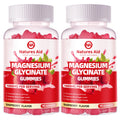 Natures Aid Magnesium Glycinate Gummies 1000mg - Sugar Free Magnesium Potassium Supplement with Vitamin D, B6, CoQ10 for Calm Mood