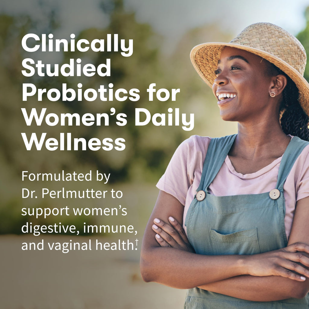 Garden of Life Once Daily Dr. Formulated Probiotics for Women 50 Billion CFU 16 Probiotic Strains with Organic Prebiotics for Digestive, Vaginal & Immune Health