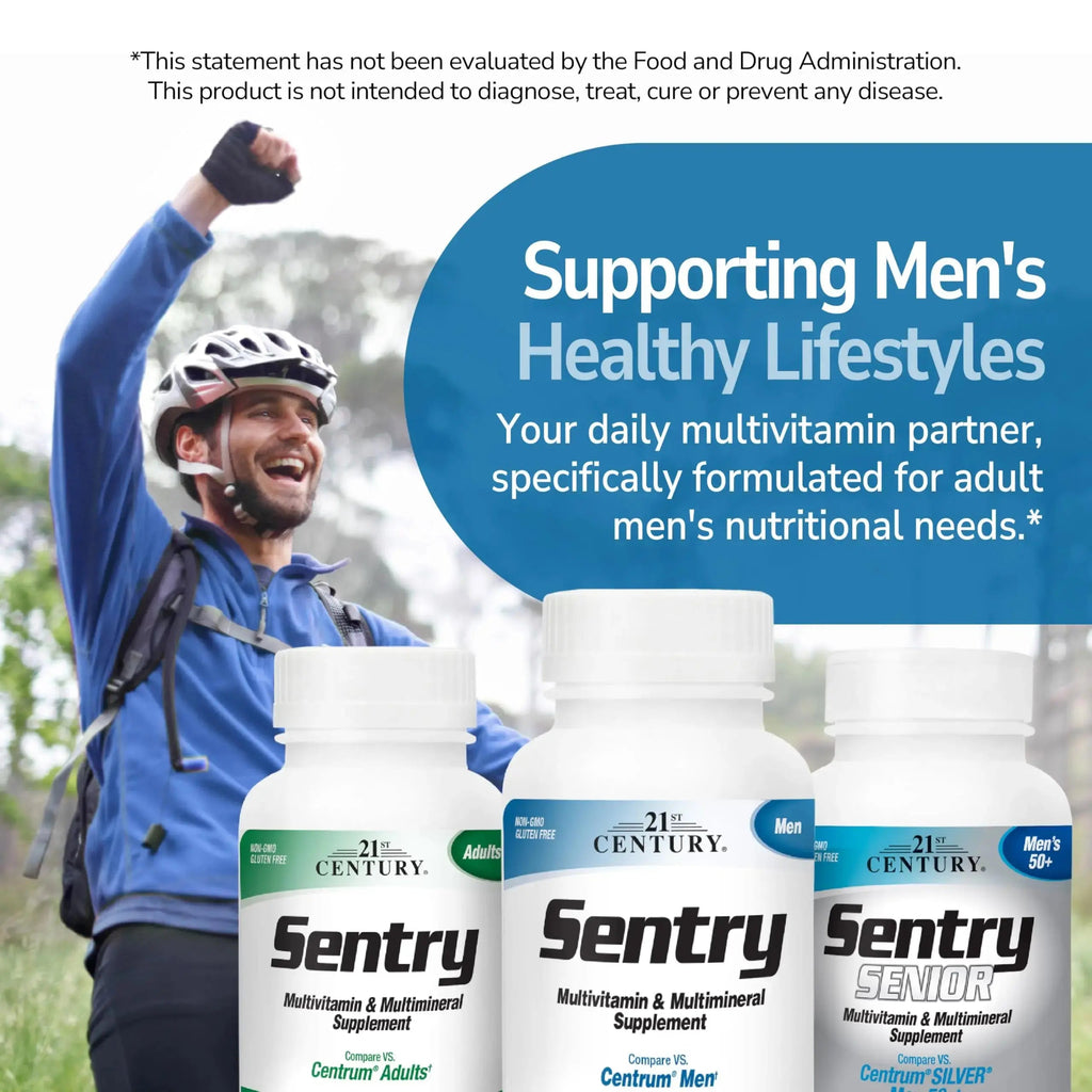 21st Century Sentry Men Multivitamin, 120 Count 21st Century Au supplements