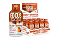 Focus Factor Extra Strength Focus + Energy Shots - 12 x 2oz Bottles (Peach Mango Flavor) - Powered by Nootropics with Caffeine, L-Theanine, Ginkgo, Bacopa, L-Tyrosine, Alpha GPC Focus Factor Au supplements