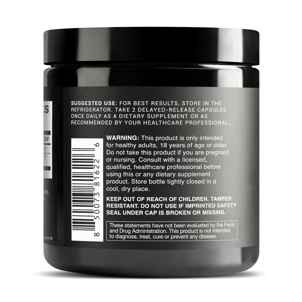 Toniiq Lactobacillus Plantarum – 100 Billion CFU High-Strength Single-Strain Probiotic with FOS – Delayed-Release Veggie Capsules – Third-Party Tested Potency – 60 Capsules Toniiq Au supplements