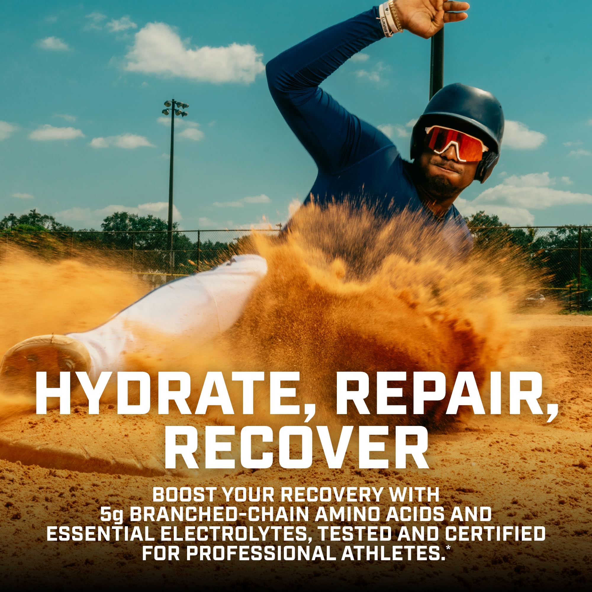 Xtend Sport BCAA Powder Watermelon - Electrolyte Powder for Recovery & Hydration with Amino Acids - 30 Servings