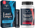 Promescent Desensitizing Delay Spray for Men Clinically Proven to Help You Last Longer in Bed, Prolong Climax for Him, 2.6 ml + Testosterone Booster for Men Supplement with KSM-66 Ashwagandha Promescent Au supplements