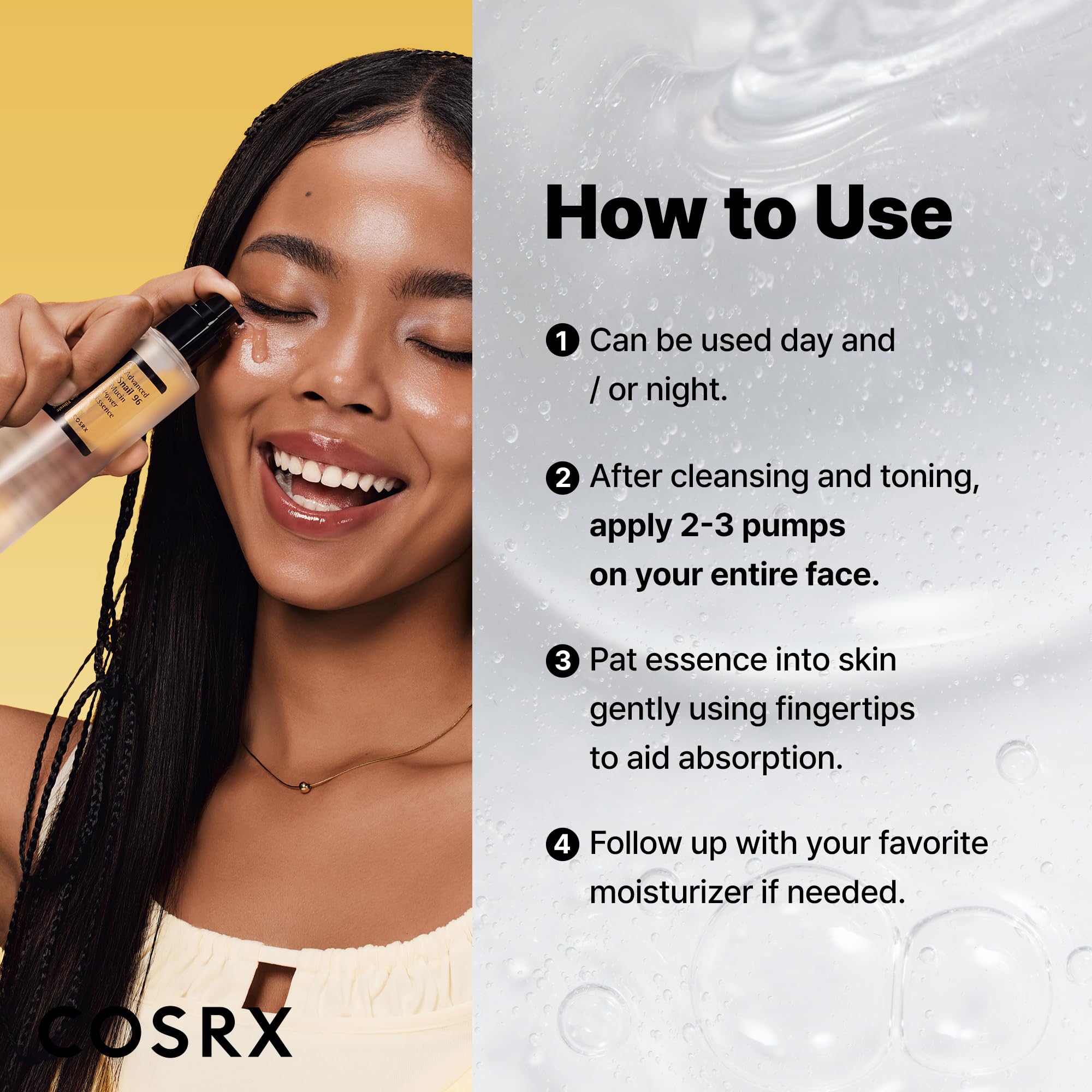 COSRX Snail Mucin Repairing Serum 100ml, Hydrating Serum for Face with Snail Secretion