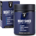 InnoSupps Night Shred Fat and Natural Sleep Support | Ashwaganda, 5-HTP, CLA, Melatonin | Appetite Suppressant
