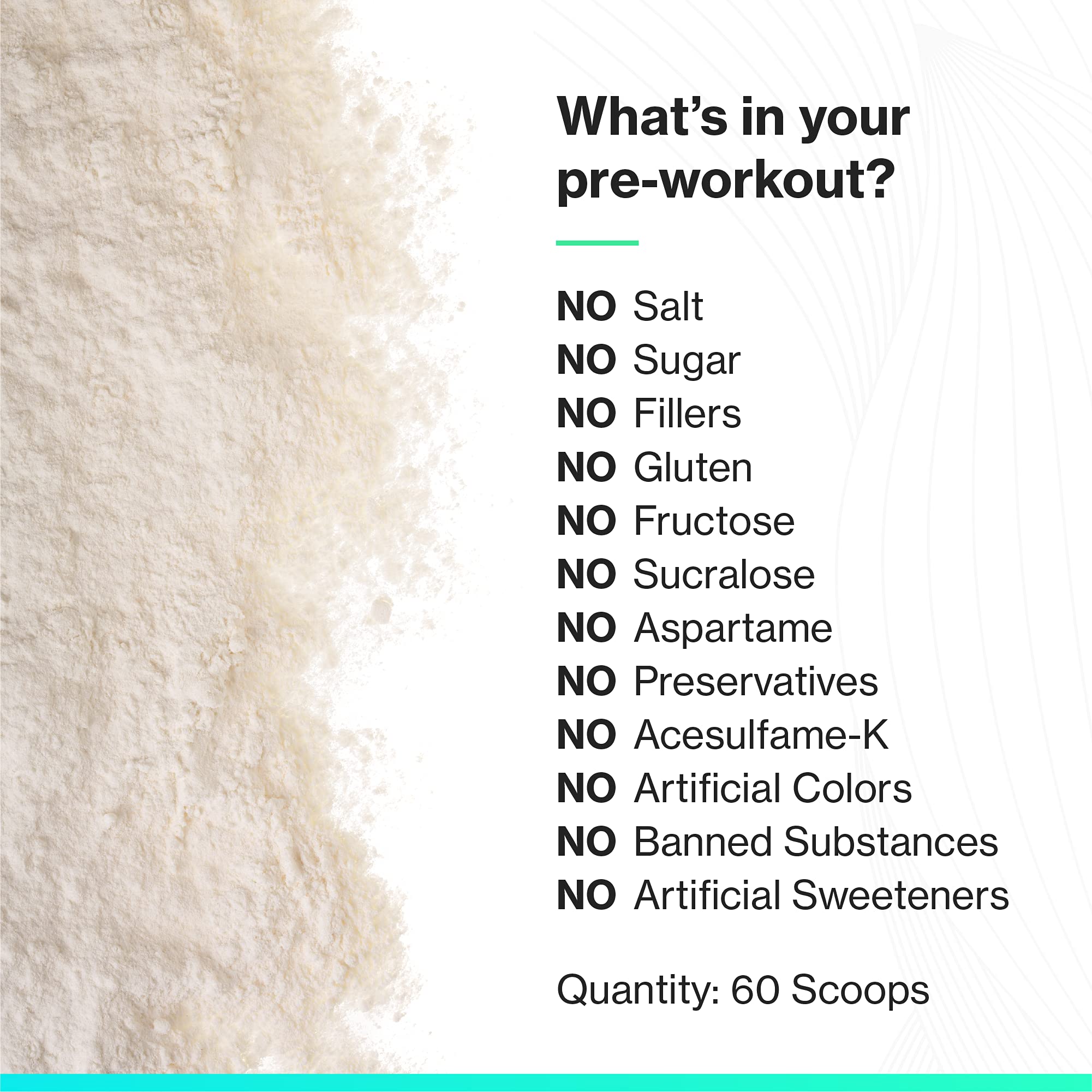 Do Vitamins PurePump Clean Pre Workout Powder for Men & Women - Preworkout with Creatine BCAA - Clean Energy Pre-Workout - All Actives. Zero fillers.