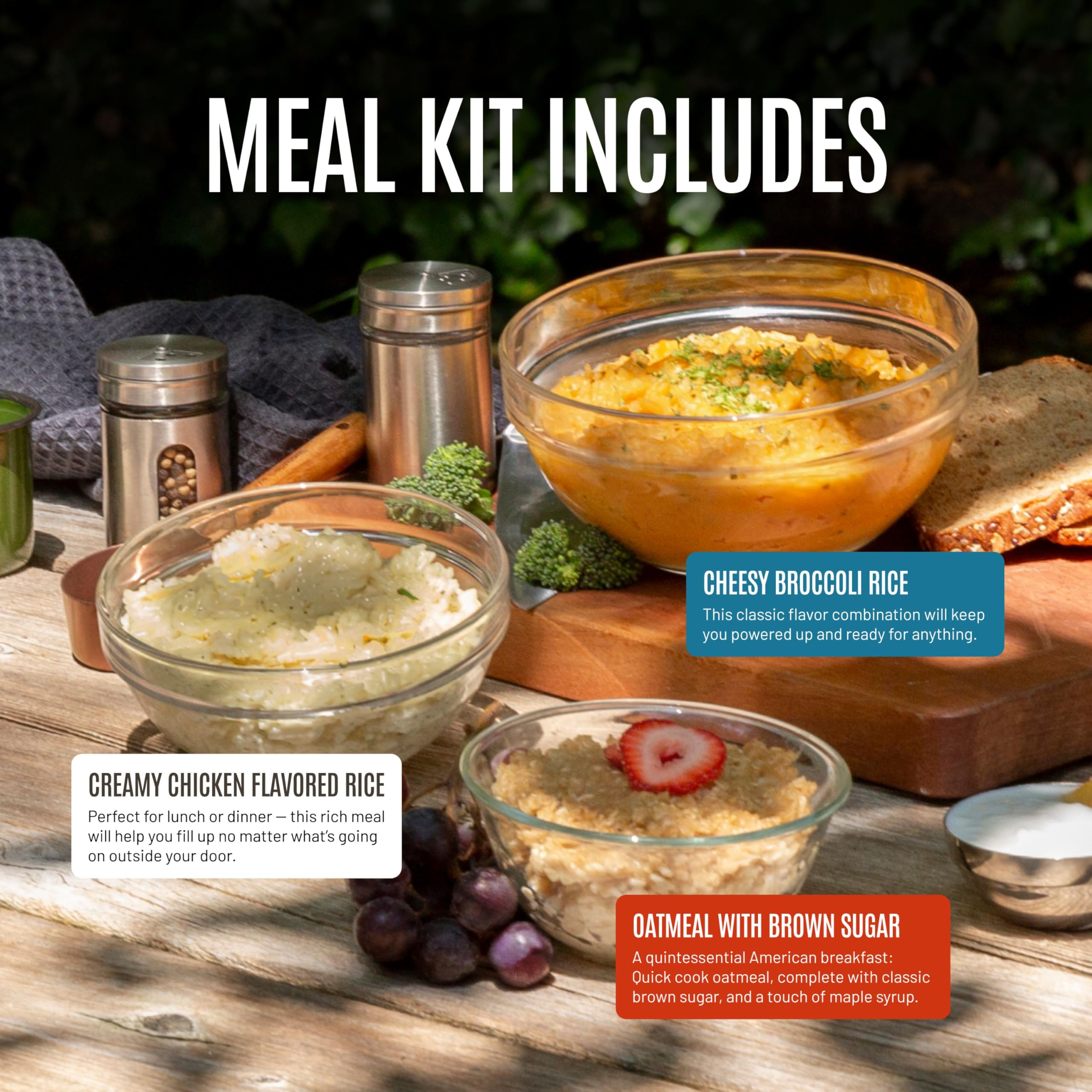 by Chuck Norris Roundhouse Provisions 3 Day, 26 servings Emergency Meal Kit, Grab-and-Go, Premade, Disaster Prep, Hiking, Survival, Adventure, Camping Food, 25 Year Shelf Life. ROUNDHOUSE PROVISION Au supplements