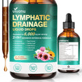21-in-1 Lymphatic Drainage Drops for Liposomal, Immune & Lymph System Support Supplement for Women & Men with Echinacea, Dandelion