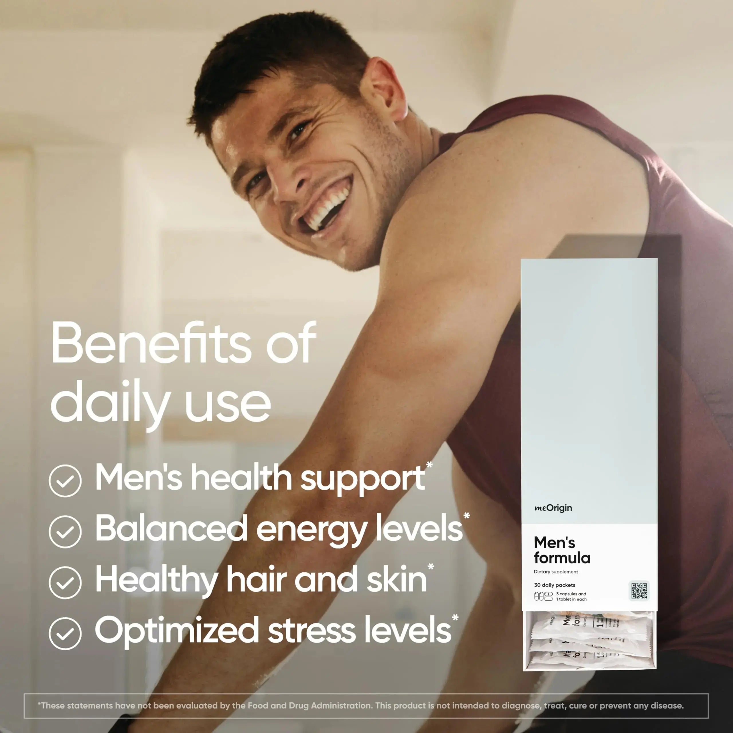 meOrigin Multivitamin for Men, All-in-One Supplement Complex with Zinc, Vitamin D, C, B12, Saw Palmetto, Biotin, Selenium meOrigin Au supplements