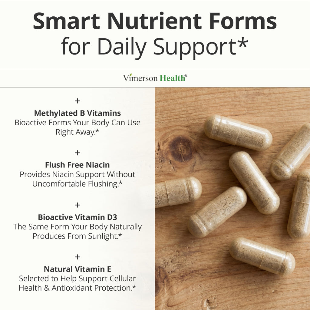 Multivitamin for Men with Methylated Vitamins and Chelated Minerals for Energy, Focus and Immune Health – Premium Daily Mens