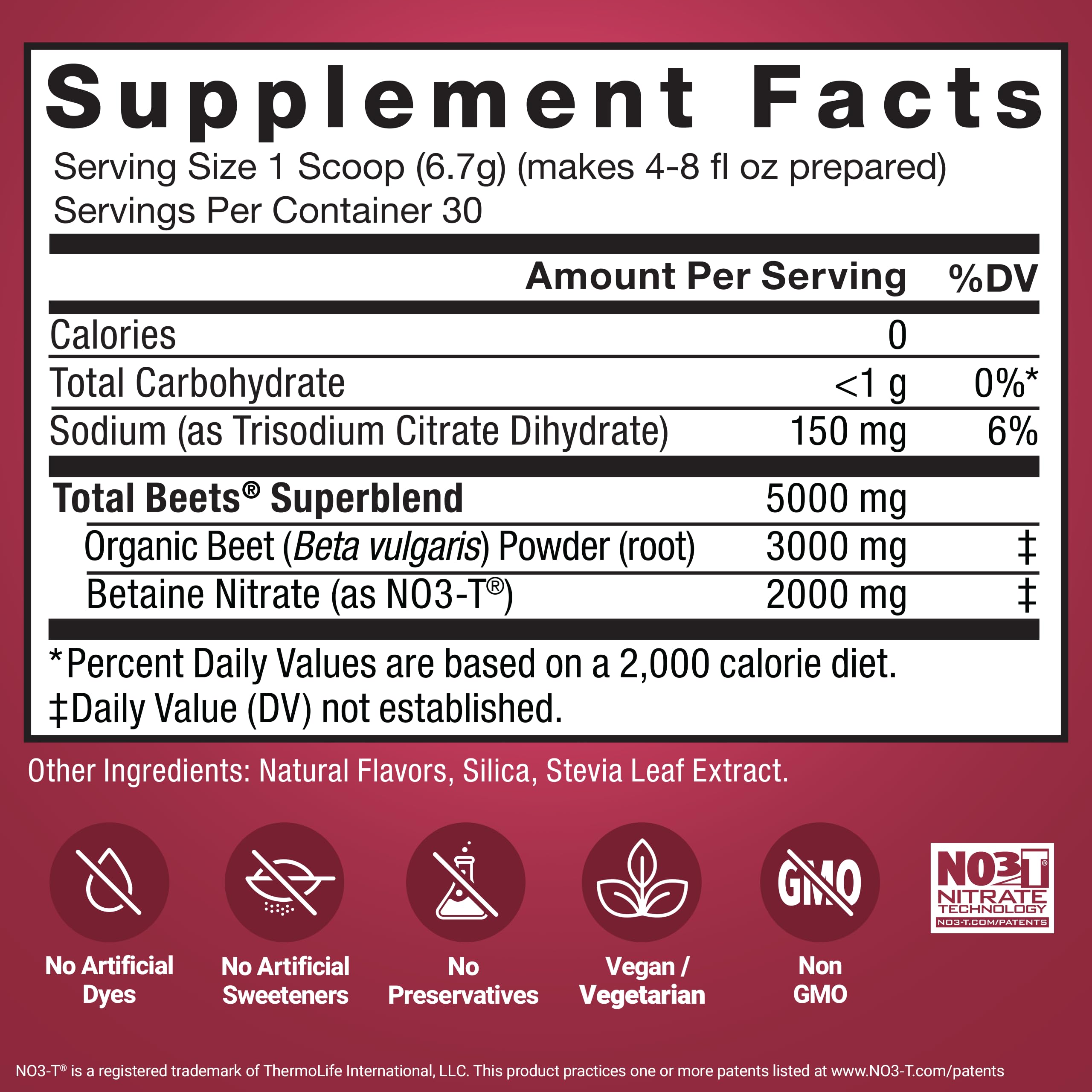 Force Factor Total Beets Superfood Beet Root Powder 2-Pack, Nitrates to Support Circulation, Blood Flow, Nitric Oxide, Energy, Endurance, Stamina