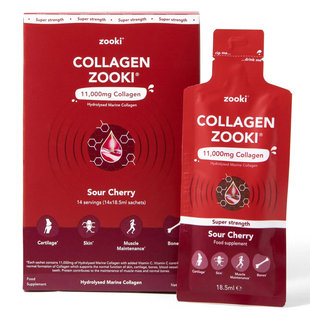 Zooki 11,000mg Super Strength Marine Collagen Liquid Sachets | Hydrolysed Marine Collagen Peptides Zooki Au supplements